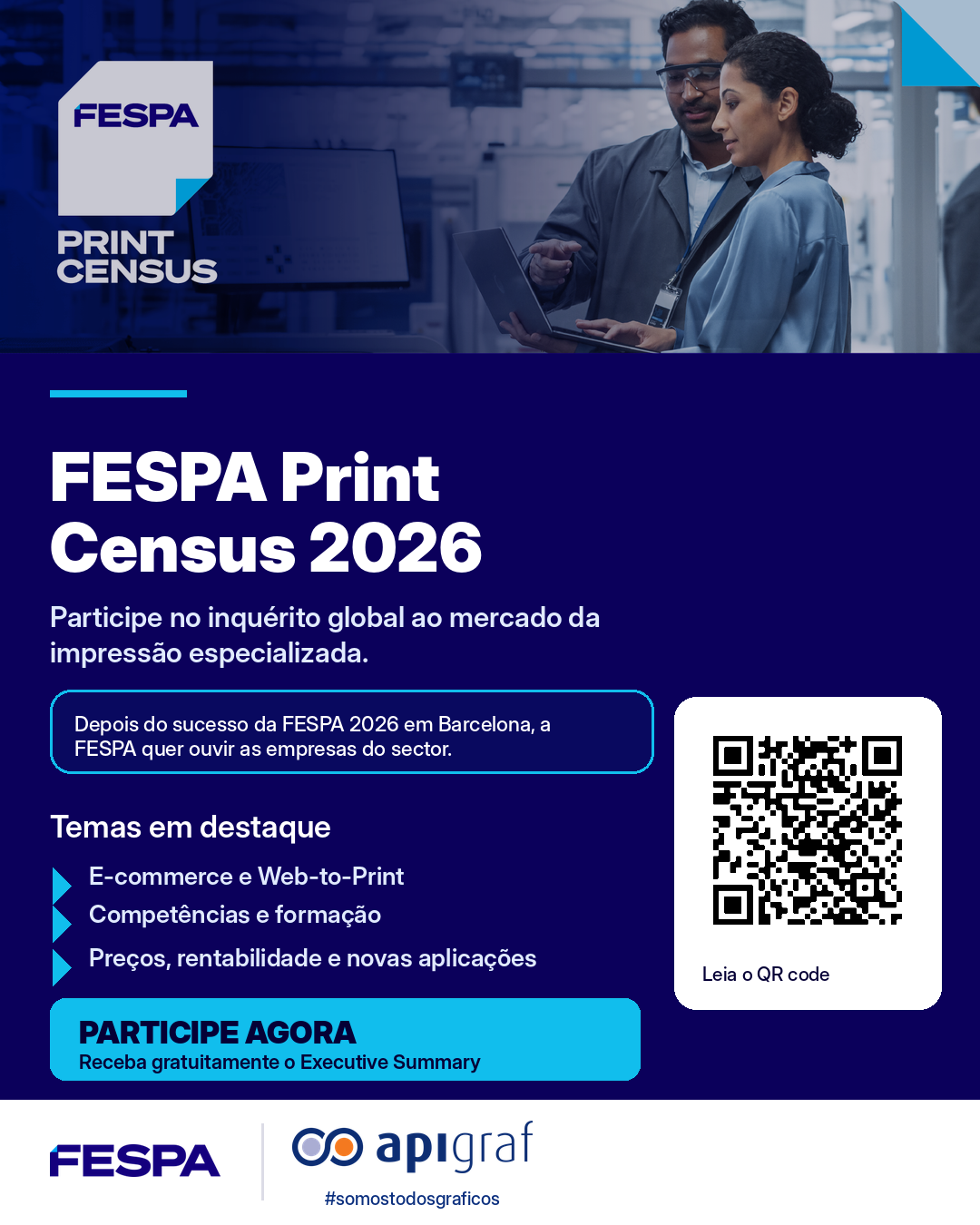 Participe no FESPA Print Census 2026